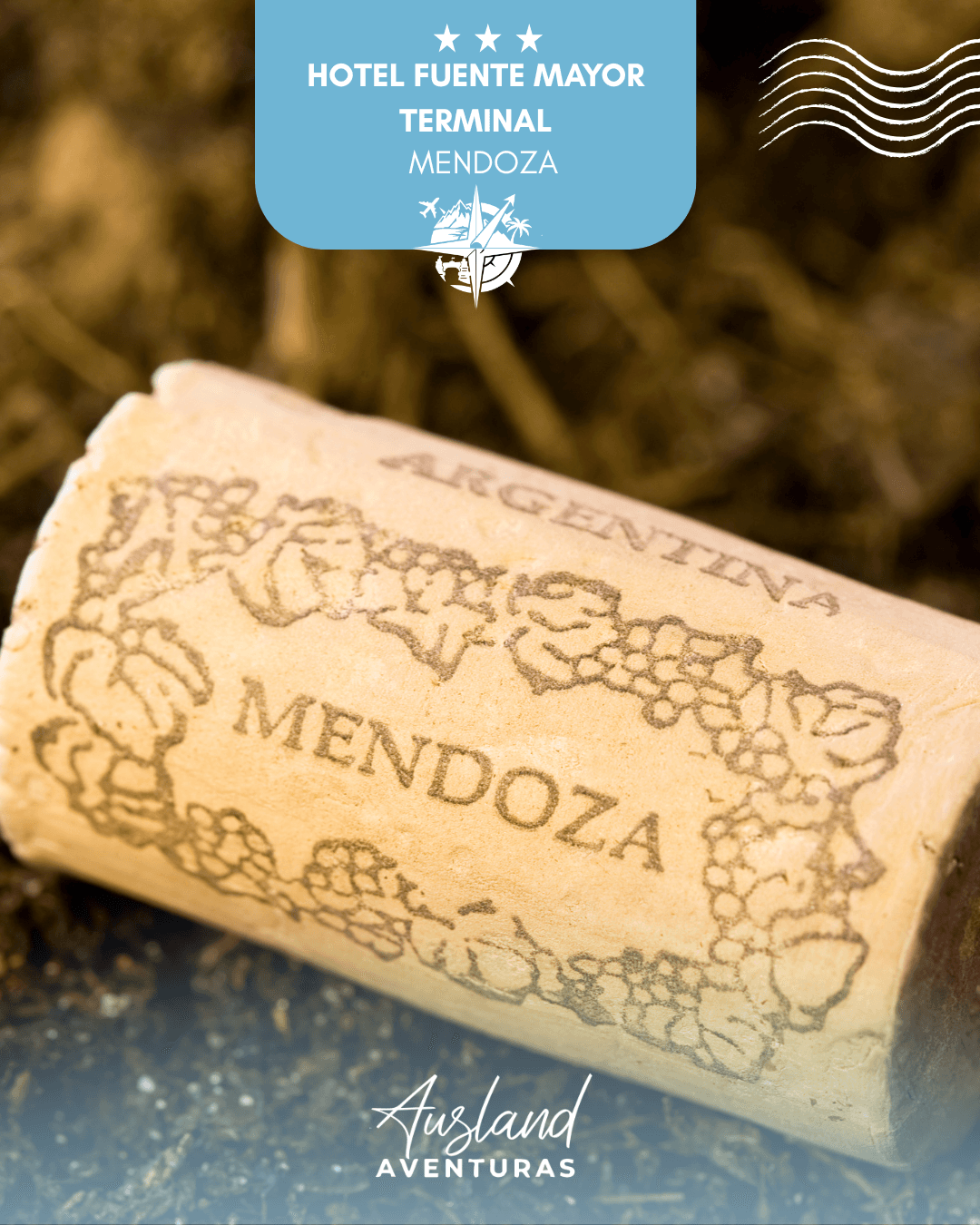 Flyer del viaje a Mendoza, categoría Nacionales