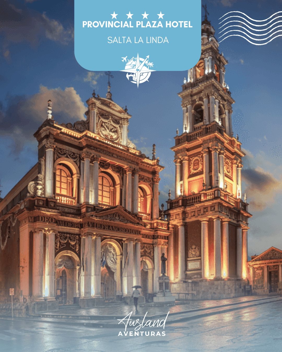 Flyer del viaje a Salta, categoría Nacionales