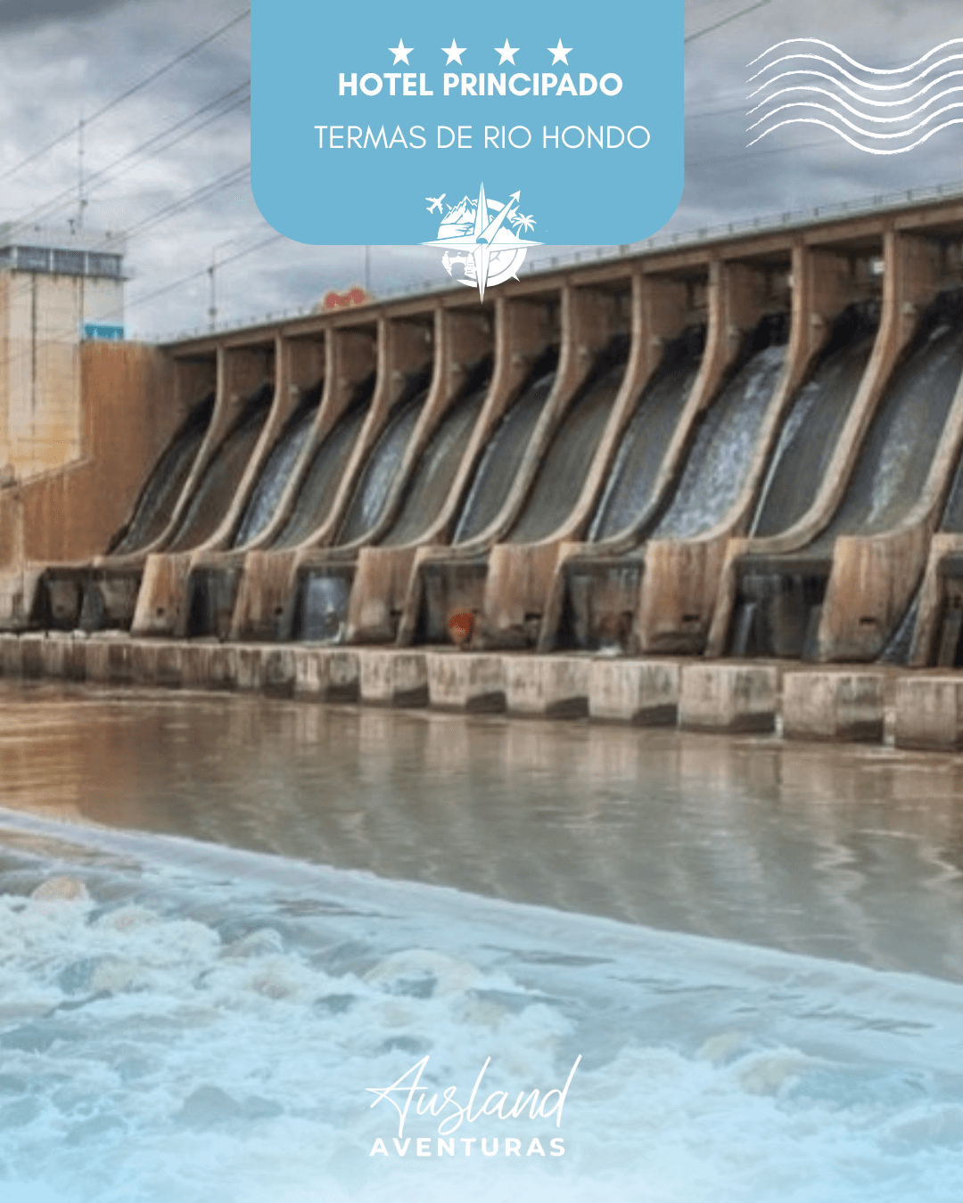 Flyer del viaje a Termas de Río Hondo, categoría Nacionales