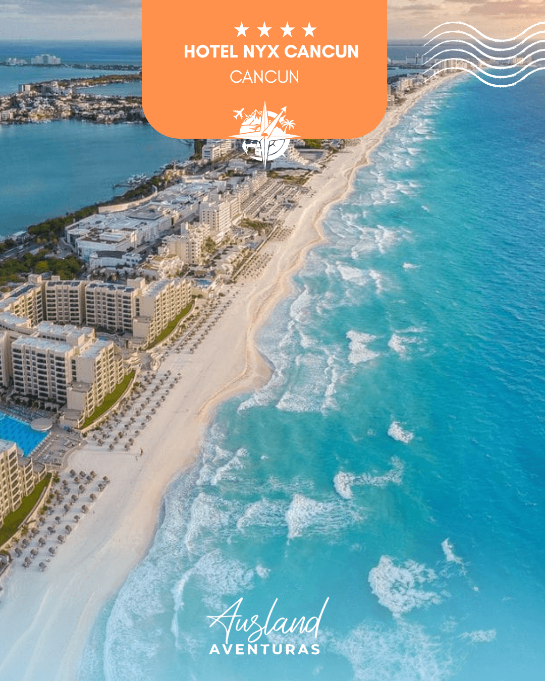 Flyer del viaje a México — Cancún, categoría Internacionales